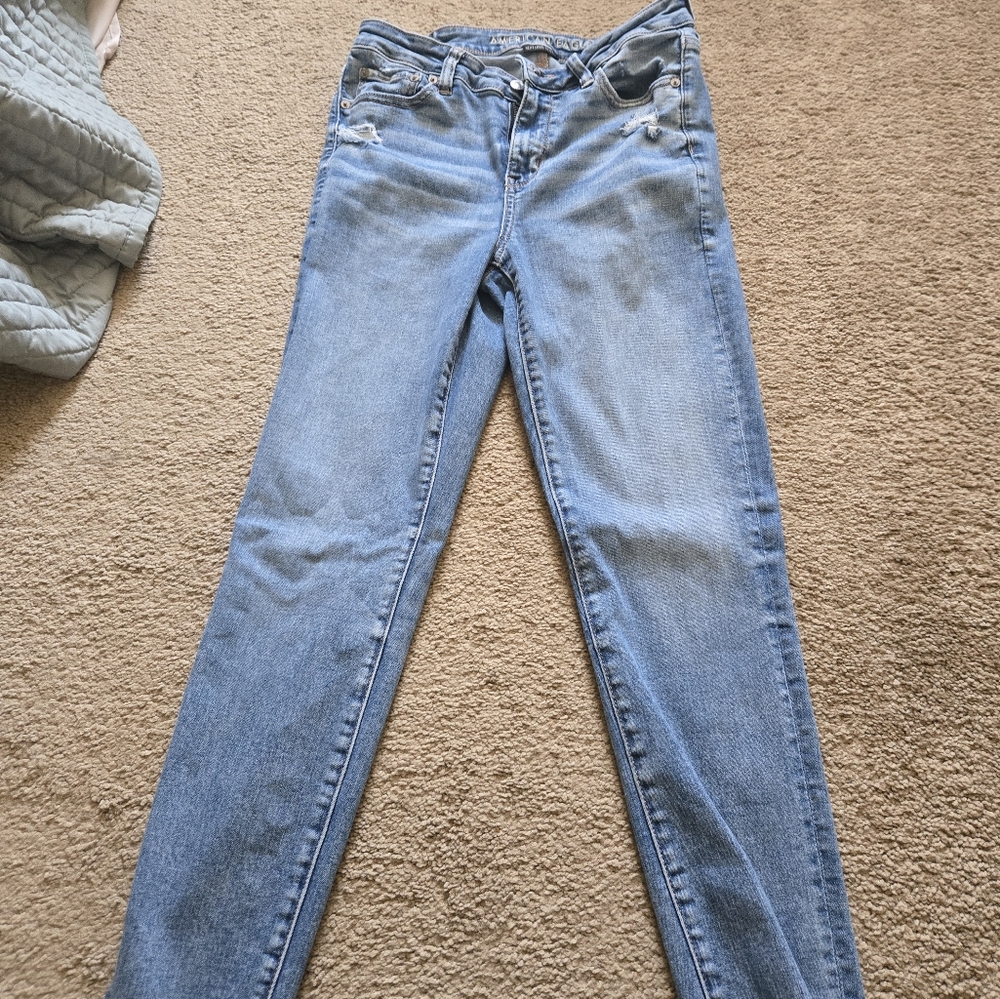 AMERICAN EAGLE v front leggings size 10